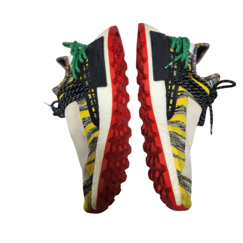 Adidas X Pharrell Williams Hu NMD Multicolor Sneakers size 10.5 USA - Picture 3 of 6